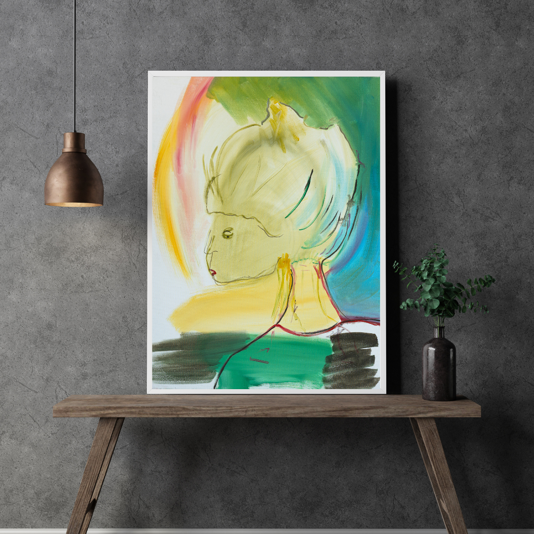 Fine Art Print – Gerlinde die Verborgene