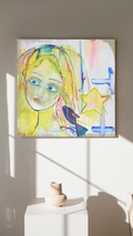 Holy Moments | Originalgemälde auf Leinwand, Acryl 50 × 50 cm · signiert